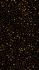 Brown Dots Circles Spheres on Black Background, Abstract Image, Texture, Pattern Background, Wallpaper, Background, Cell Phone Cover and Screen, Smartphone, Computer, Laptop, 9:16 and 16:9 Format - PN