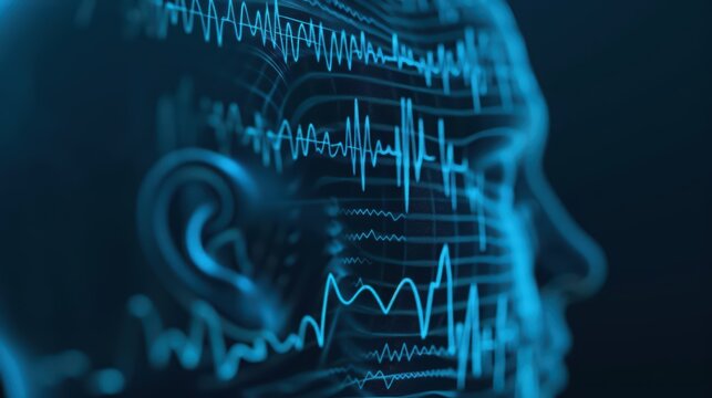 Biofeedback music devices create soundscapes that adapt in realtime to the users physiological responses, blending health monitoring with auditory enjoyment, with copy space