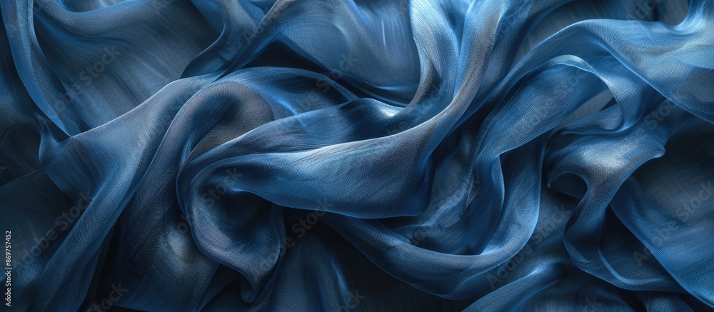 Poster Background featuring fabric texture with copy space image.