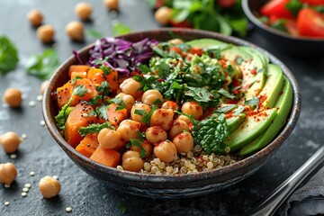 lunch salad bowl food fresh dieting green healthy meal vegetable vegetarian dinner organic
