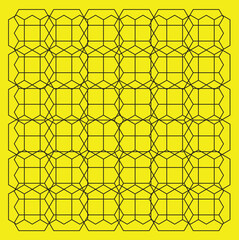 Geometric pattern background, vector design.