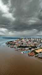 Fototapeta premium Mangal das Garças Portal da Amazônia Belém Pará Brasil Natureza Jardim Botânico Animais Aves Vegetação Tropical Paisagem Passeio Cultura Exposição Ambiente Natural Fauna Flora Ecoturismo Lago Drone PA