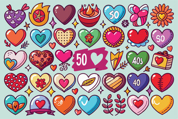 Doodle Heart Eps, Sketch Heart Eps