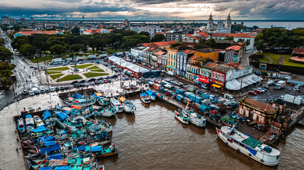 Estação Das Docas Mercado Ver-o-Peso Belém Pará Brasil Turismo Cultural Arquitetura Portuária...