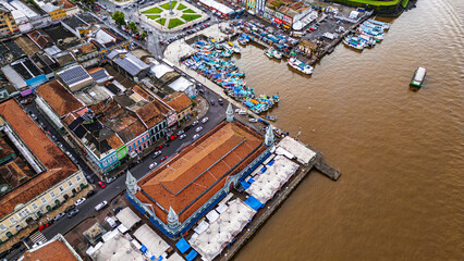 Estação Das Docas Mercado Ver-o-Peso Belém Pará Brasil Turismo Cultural Arquitetura Portuária...