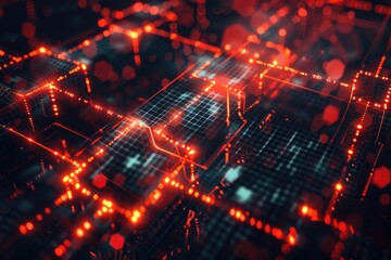 Blockchain technology in cryptocurrency fintech network with Segwit concept.