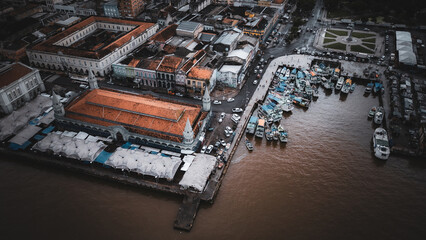 Estação Das Docas Mercado Ver-o-Peso Belém Pará Brasil Turismo Cultural Arquitetura Portuária...