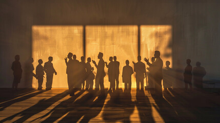 Dynamic Business Shadows: Unveiling Corporate Narratives