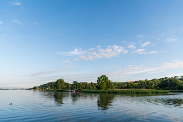 lake and sky