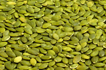 Healthy and nutritious pumpkin seeds