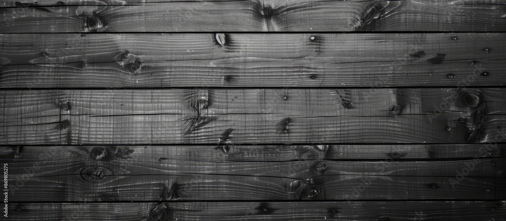 Poster black wooden boards creating a textured or background for a copy space image.