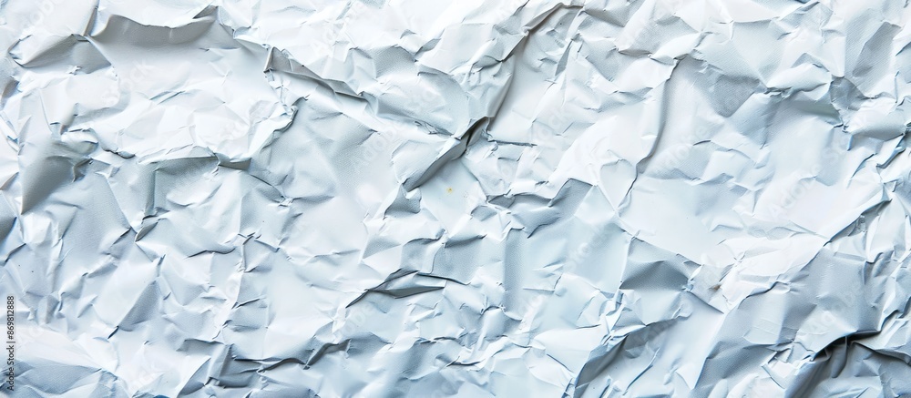 Poster An aesthetic option for designs is a white paper with creases and crumples, ideal as a grungy texture backdrop for a copy space image.