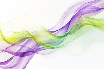 Vibrant Geometric Minimalism Bold Purple and Lime Green Thin Lines in Optimistic Movement