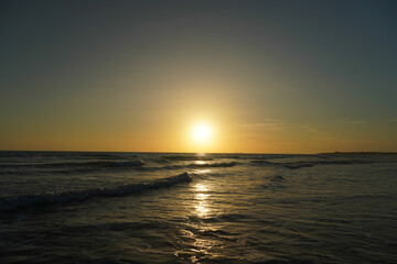 Sonnenuntergang in Andalusien, Spanien