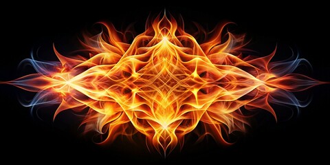 Fototapeta premium Abstract Flame Design