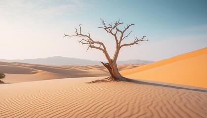  dead tree in desert