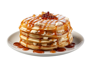 stack of pancakes on a plate