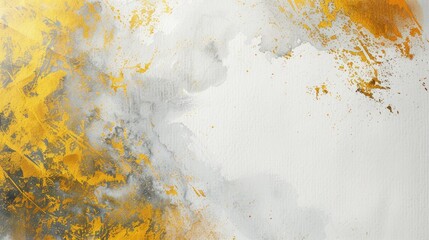 Abstract picture. Color combinations, watercolor textures. geometric shapes Gold and white elements 