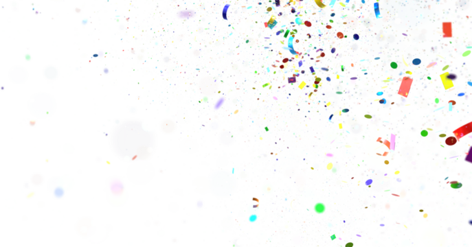 confetti png. Gold confetti falls from the sky. - Powered by Adobe
