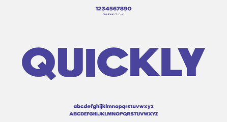 Sport digital modern alphabet fonts abstract typography technology electronic sport music future