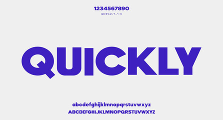 Sport digital modern alphabet fonts abstract typography technology electronic sport music future ©  LogoDesign90
