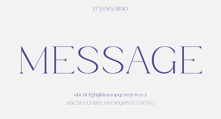 Vector elegant wedding alphabet letter font typography luxury classic serif fonts decorative vintag