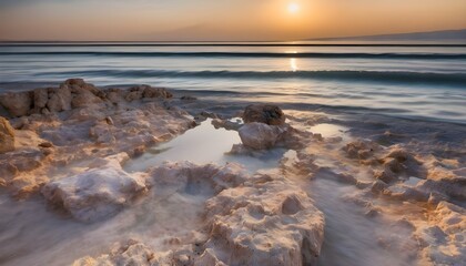 A view of the Dead Sea in Israel