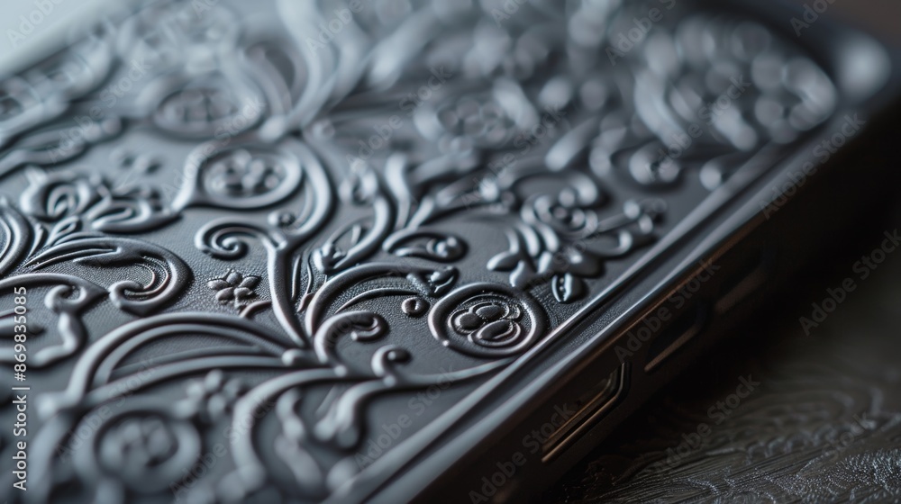 Poster the intricate patterns etched into this portable ssd add a touch of elegance to its otherwise minima