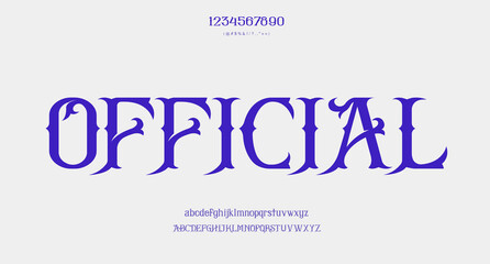 Sport digital modern alphabet fonts abstract typography technology electronic sport music future