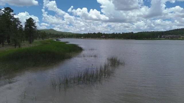 Cataract Lake Near Williams Arizona, America, USA.