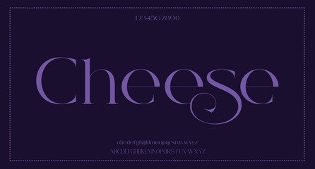 Vector luxury wedding alphabet letters font typography elegant classic serif fonts decorative vintag
