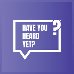 Have you heard yet questionnaire vector design, Do you know fun fact label design template, Did you know question mark illustration design