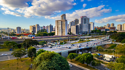 Paisagem Urbana Mooca Tatuapé Belenzinho Cidade Mãe Céu Bairros São Paulo Avenida Rua Transito...
