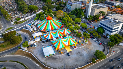 Circo Tendal Paisagem Urbana Mooca Tatuapé Belenzinho Cidade Mãe Céu Bairros São Paulo Avenida...
