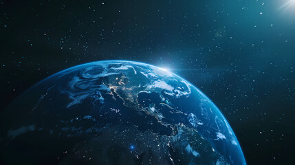 Obraz premium Earth from space