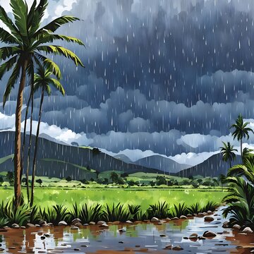 Rain on Napata
