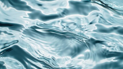 Water panoramic texture ripples wave, clean transparent water abstract background