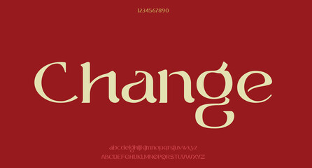 Vector luxury wedding alphabet letters font typography elegant classic serif fonts decorative vintag
