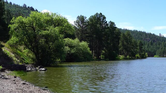 San Fransisco Reservoir Lake Near Williams Arizona, America, USA