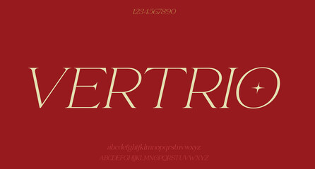 Vector luxury wedding alphabet letters font typography elegant classic serif fonts decorative vintag
