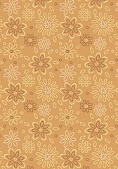 abstract floral print