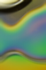 Blurry gradient iridescent holographic chameleon design with bright shimmering color and glass effect textured. Gradient vivid background. For web and print. For any your project