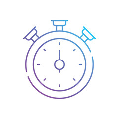 Fototapeta premium Timer vector icon