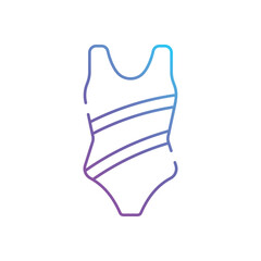 Swimsuit vector icon