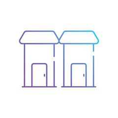 Changing Rooms vector icon