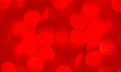 Red bokeh background for Banner, Poster, celebration, event and various design works