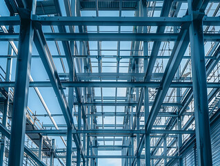 Construction photo, construction site Engineering and team outdoor for building projects, planning and architecture, House and buildings construction, real estate building 