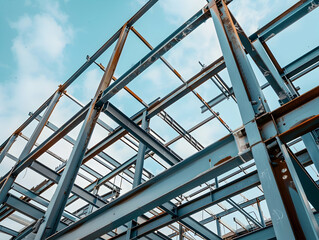 Construction photo, construction site Engineering and team outdoor for building projects, planning and architecture, House and buildings construction, real estate building 