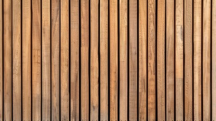 Texture of wooden plank wall background. Seamless pattern of modern wall panels with vertical wooden planks for background.
