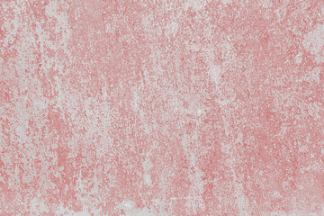 White and red colored messy stucco, plaster texture background close up